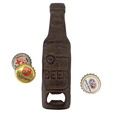 DESIGN TOSCANO A Cold Bottle of Beer Cast Iron Bottle Opener QH17813